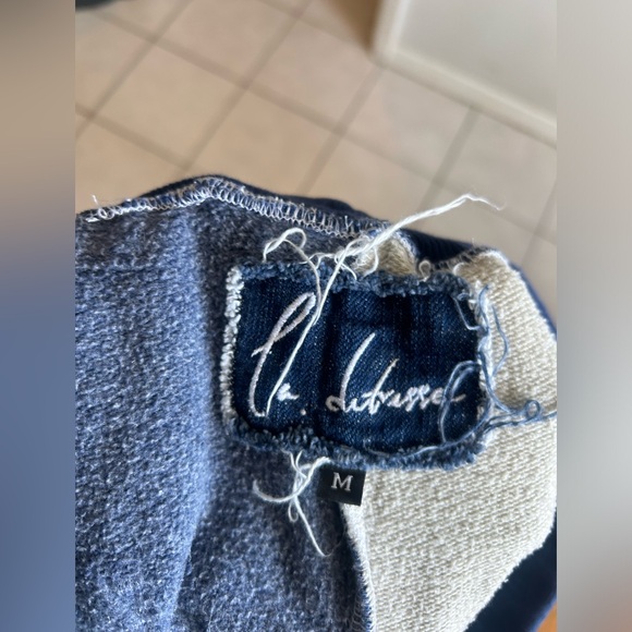 La Detresse  Women’s Suitpants / color Cream/ Blue Size M - Picture 4 of 6